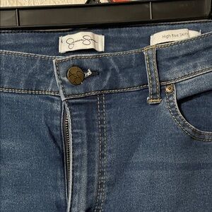 Jessica Simpson Classic Blue Denim Jeans High Rise Skinny